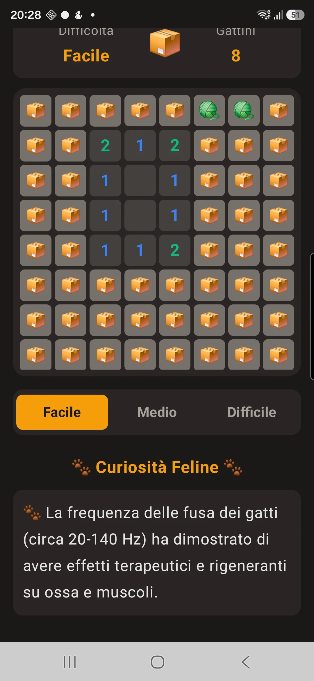 Meow Sweeper screenshot